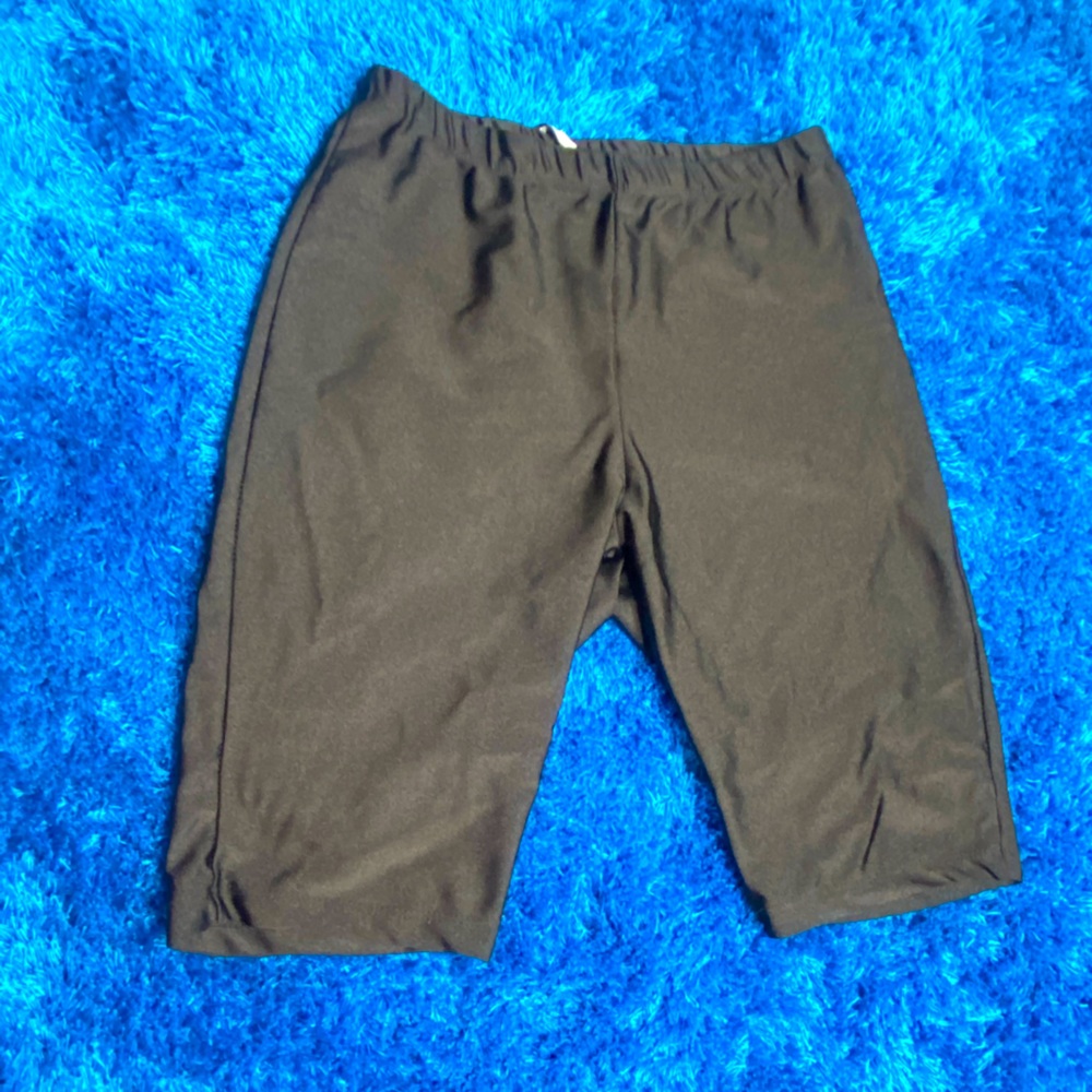 Black biker shorts